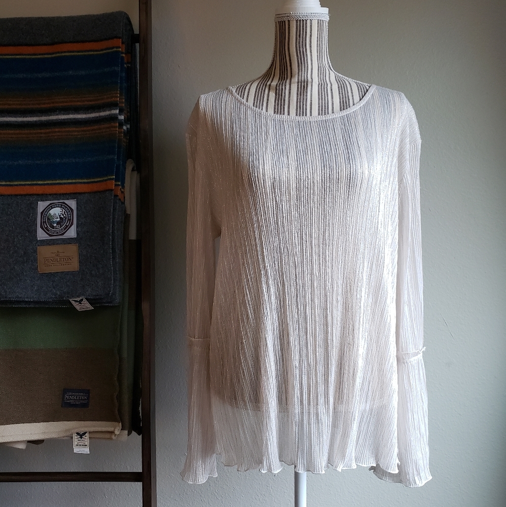 Sheer LC Lauren Conrad top